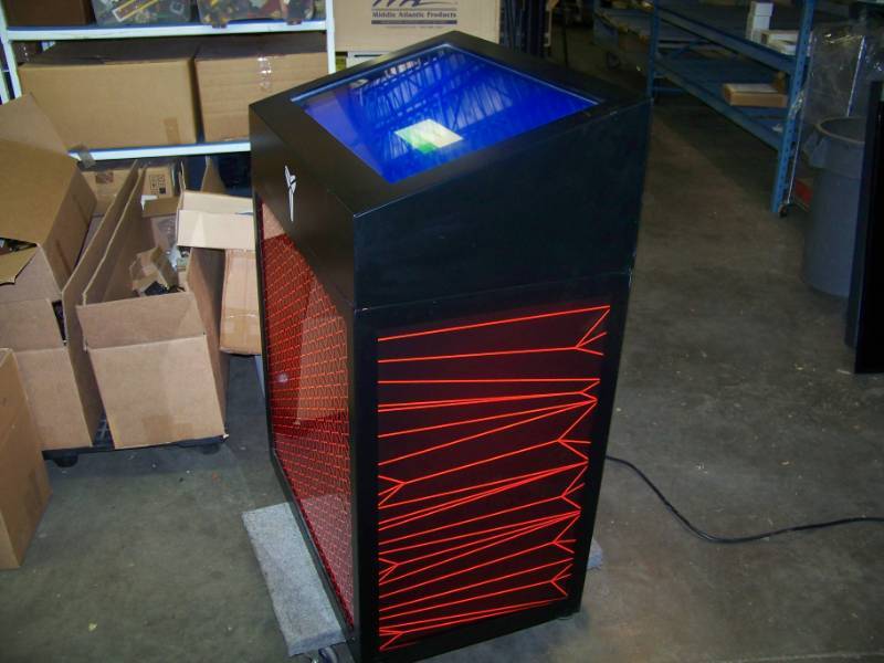 lot 52 image: Kobe Bryant, Nike, Lighted Shoe Display Case for Store Display or Man Cave