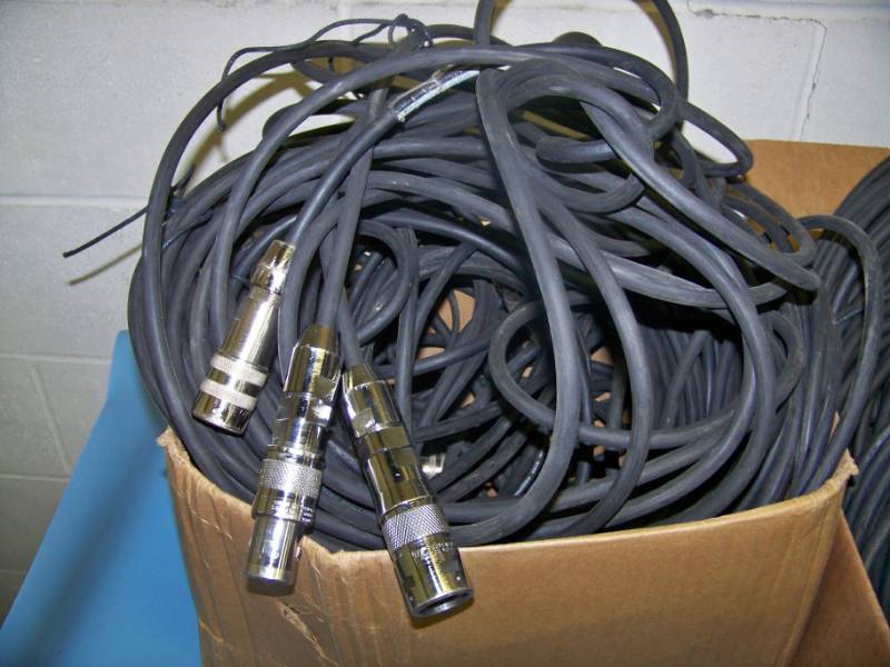 lot 79 image: 2 Boxes of Professional Broadcast Triax Video Cables with KingsADC Connectors