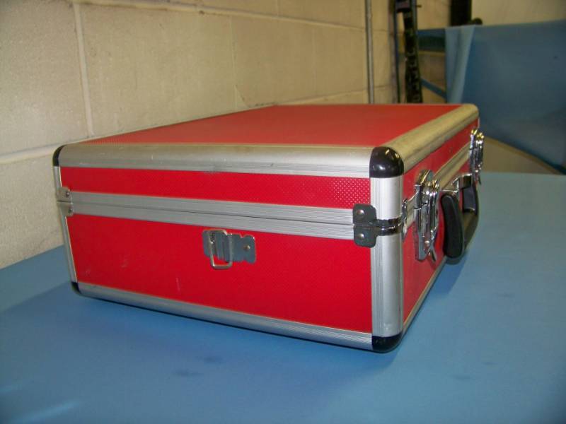 lot 80 image: Hard-Sided, Small Briefcase  Carrying Case