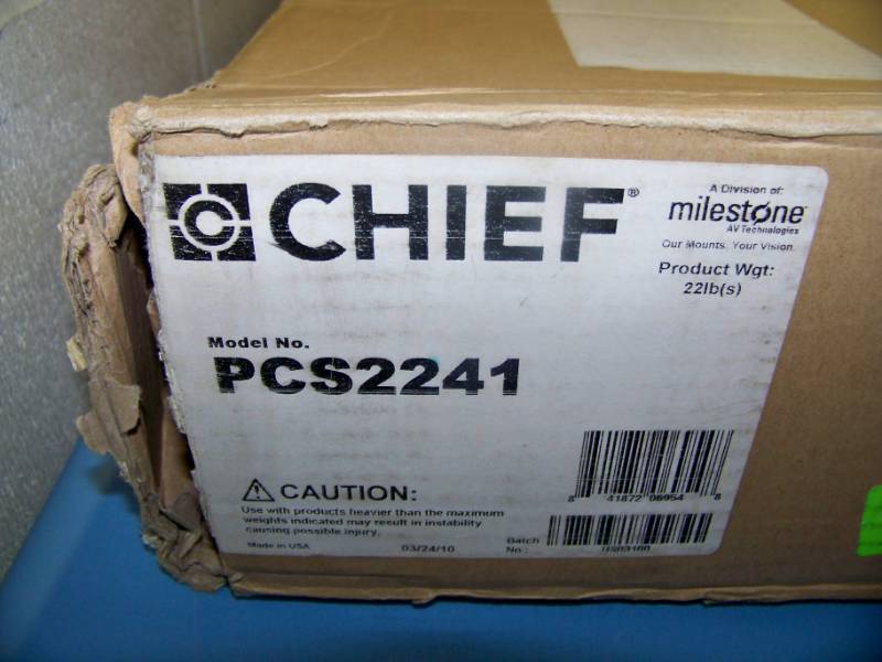 lot 85 image: Chief, PCS2241, Flat Panel (42-71) Ceiling Mount