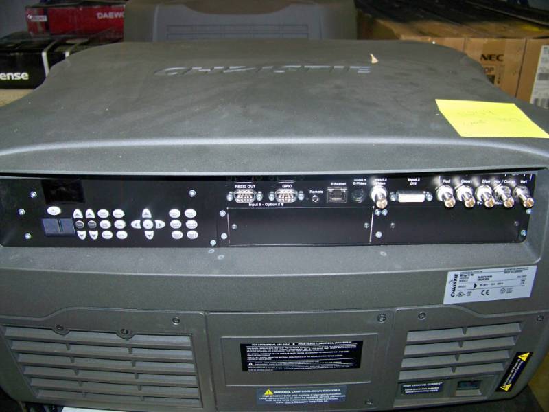 lot 30 image: Christie Mirage S4K 3-Chip DLP 5000-ANSI Lumen 3D HD Projector