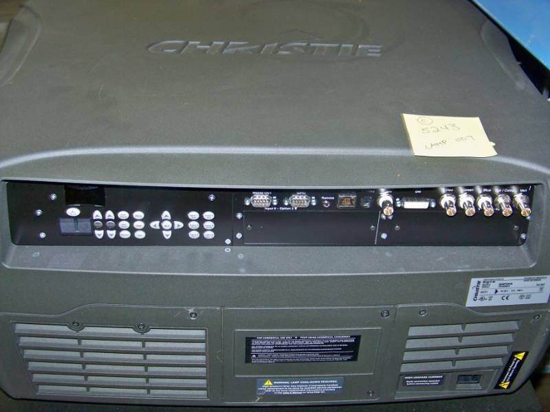 lot 31 image: Christie Mirage S4K 3-Chip DLP 5000-ANSI Lumen 3D HD Projector