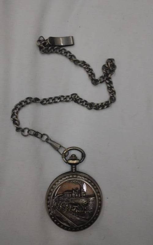 Locomotive Pocket Watch