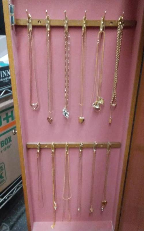 Lot Of Assorted Goldtone Necklaces Approx. 24