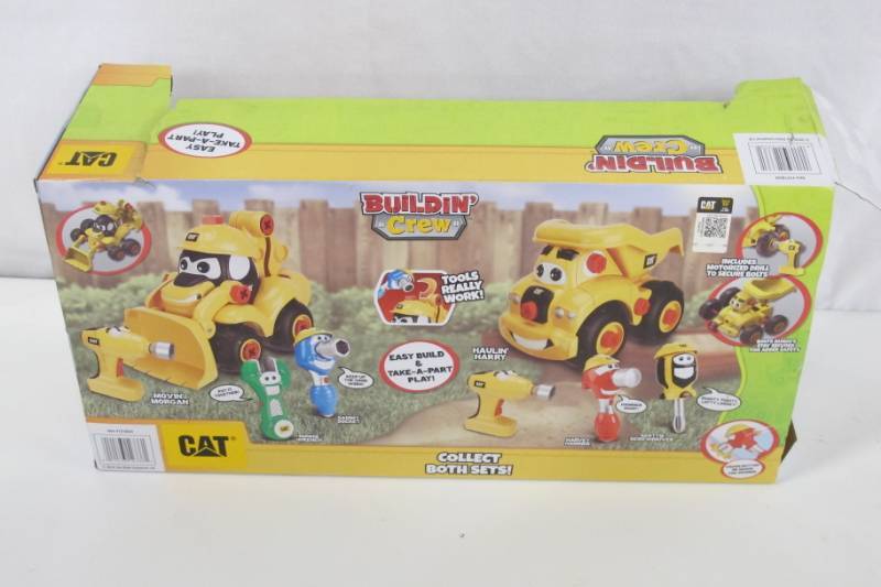 lot 25 image: Toy State Buldin Crew Take-A-Part Buddies & Tool Team Deluxe Set - Haulin Harry