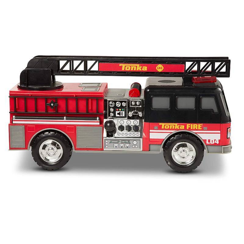 lot 6 image: Tonka Mighty Motorized Fire Truck