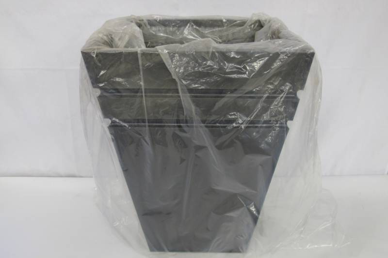 Decorative Black Metal Indoor Outdoor Pot Slight Dents Huge Decorative Black Metal Indoor Outdoor Pot Slight