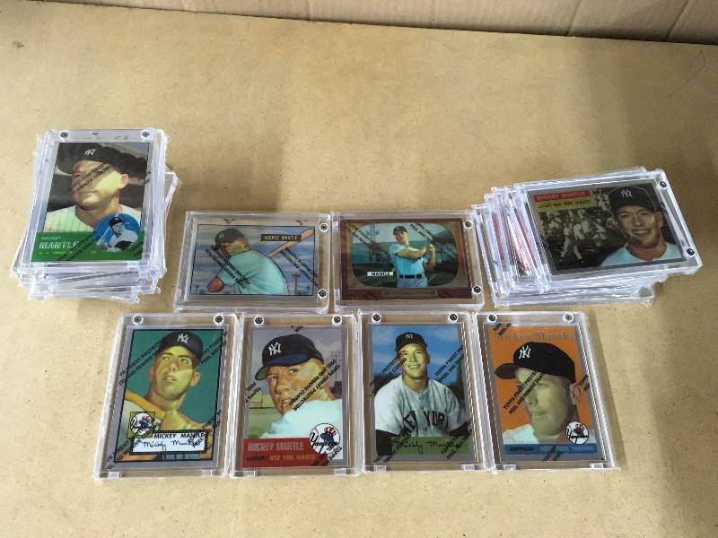 lot 26 image: 1996 Topps Chrome Mickey Mantle Commemorative Set - Complete
