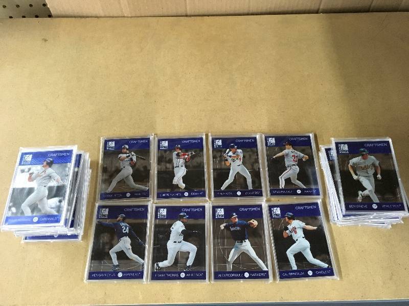 lot 45 image: Donruss Elite Craftsmen MLB Card Complete Set