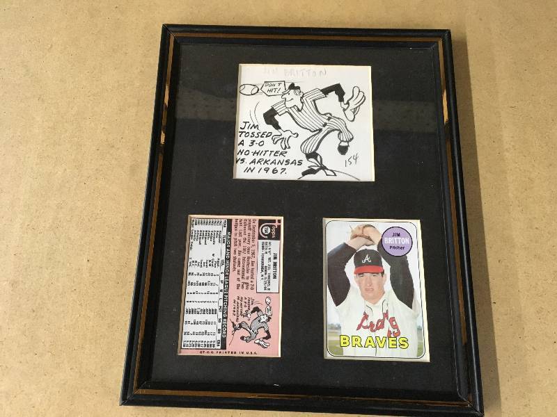 lot 58 image: Vintage Card with Original Art