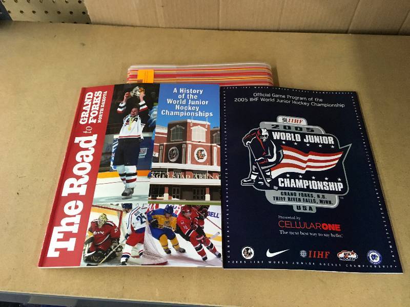 lot 62 image: Two 2005 World Juniors Championships Magazines