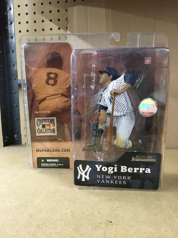 lot 82 image: Yogi Berra McFarlane Figurine