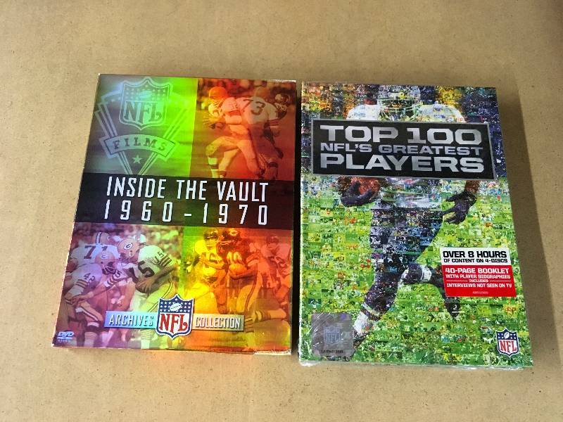 lot 95 image: Two NFL DVD Sets