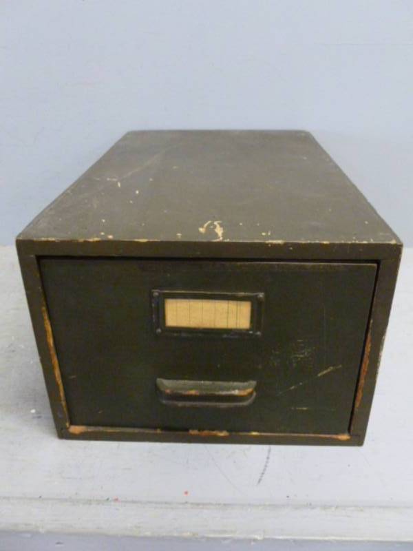 lot 170 image: Vintage Wooden File