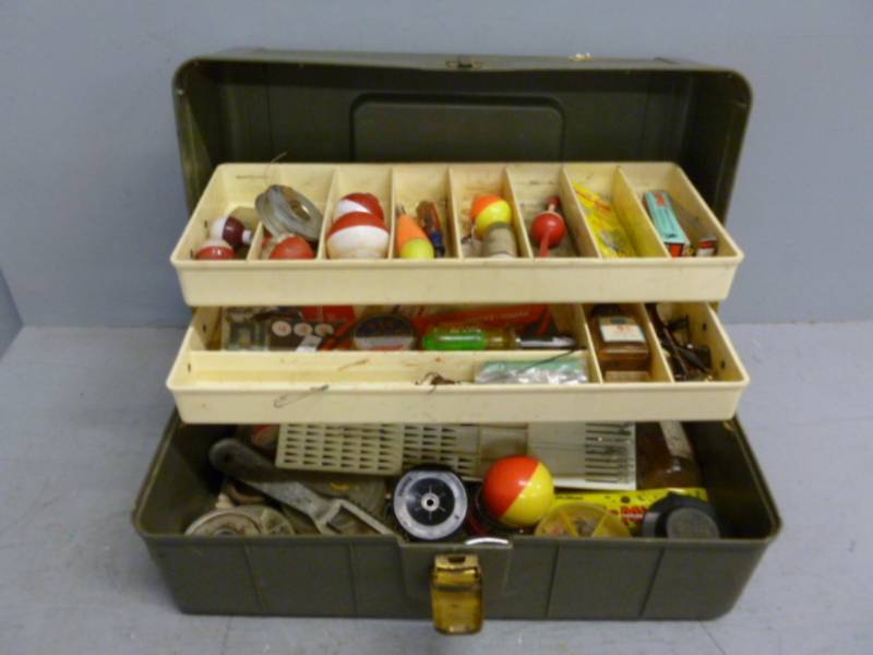 lot 245 image: Fishing Tackle Box