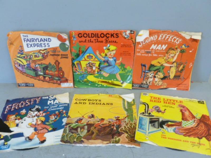 lot 296 image: Vintage Kids Records