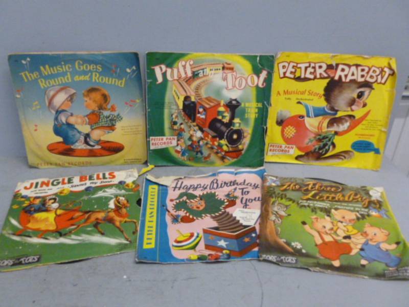 lot 297 image: Vintage Kids Records