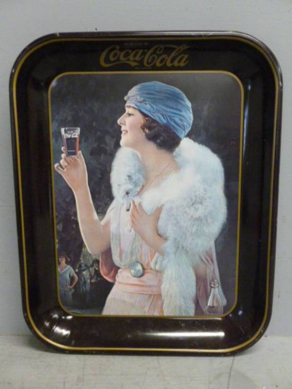 lot 321 image: Vintage Coca-Cola Tray