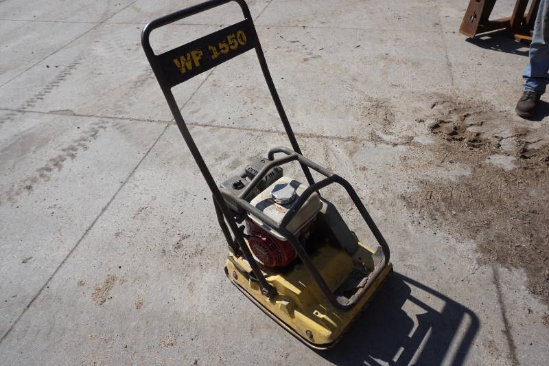 lot 7 image: Wacker Model  WP 1550 Gas Powered Plate Packer