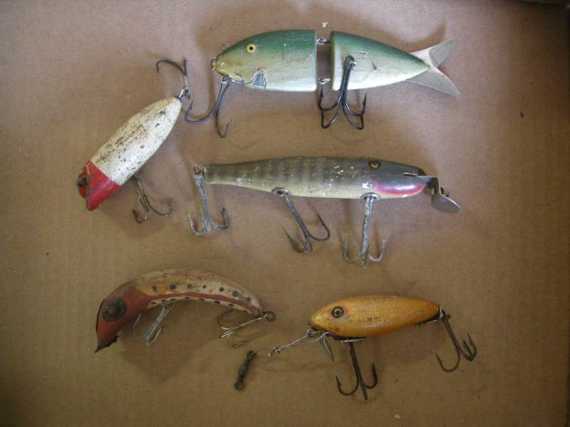 Antique Wooden Lures