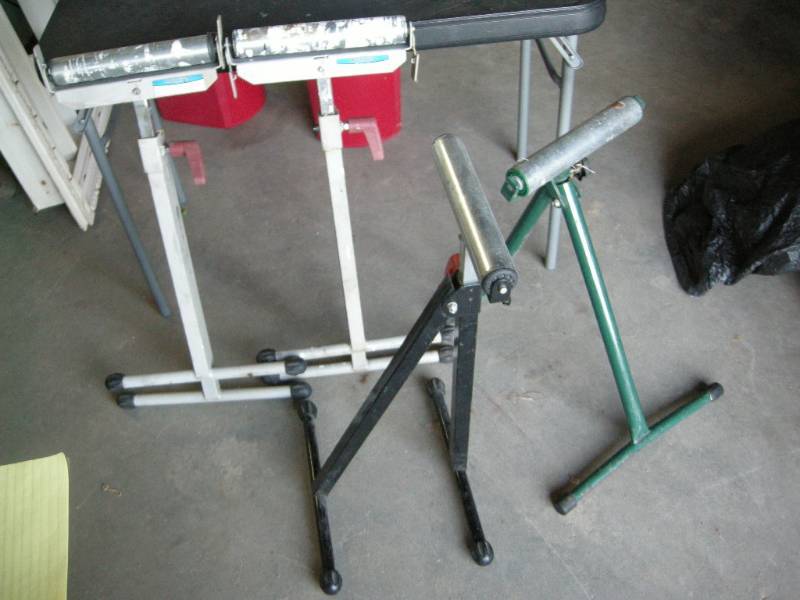 4 Roller Work Stands