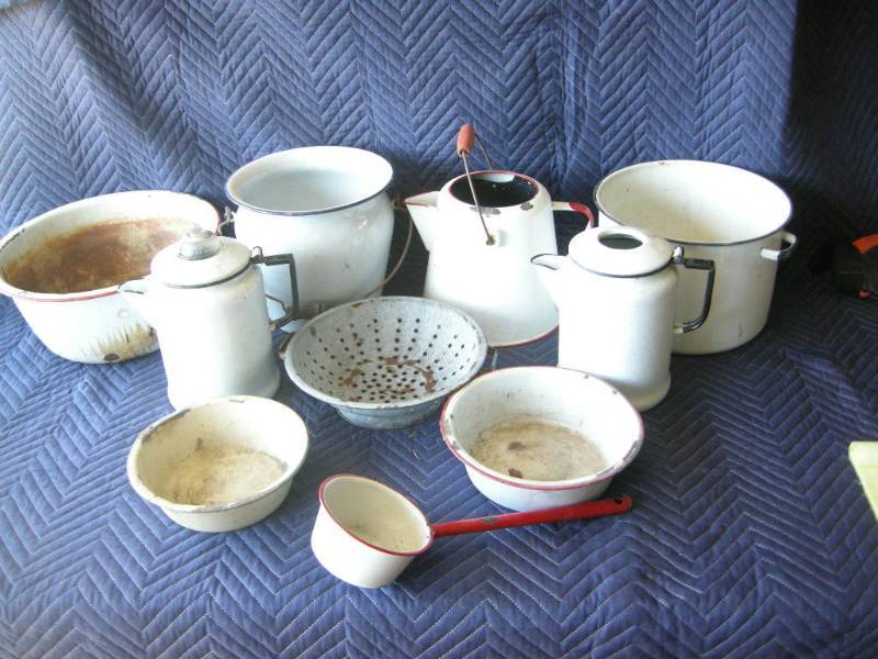 Vintage Enamelware