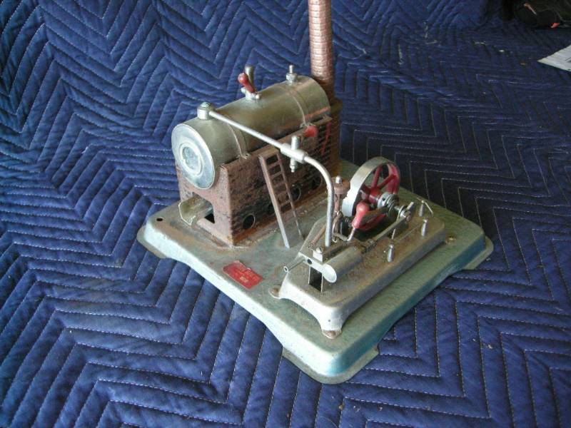 Vintage Jensen Mfg Co Steam Toy