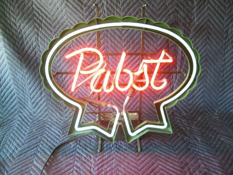 Pabst Neon Sign