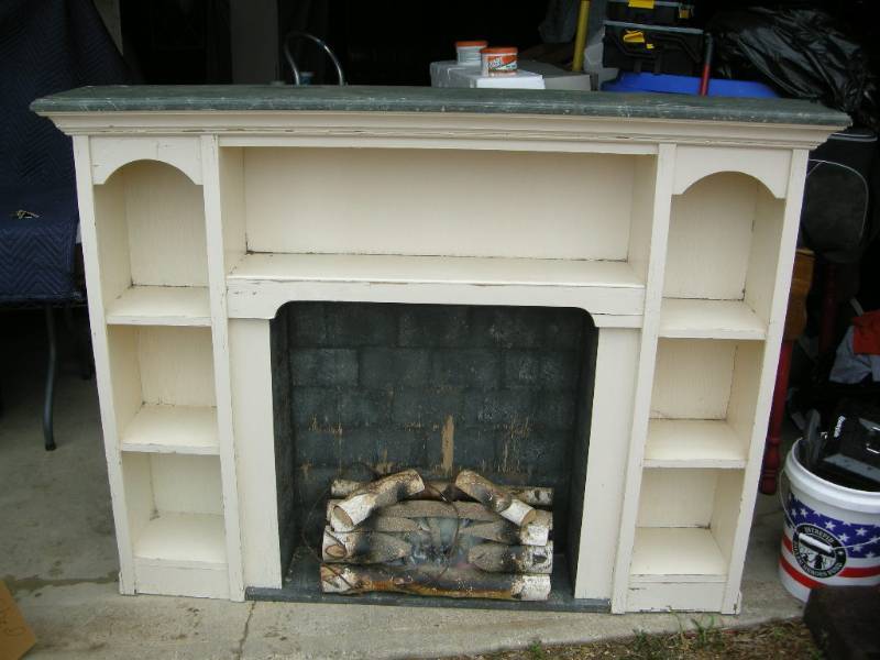 Faux Fireplace