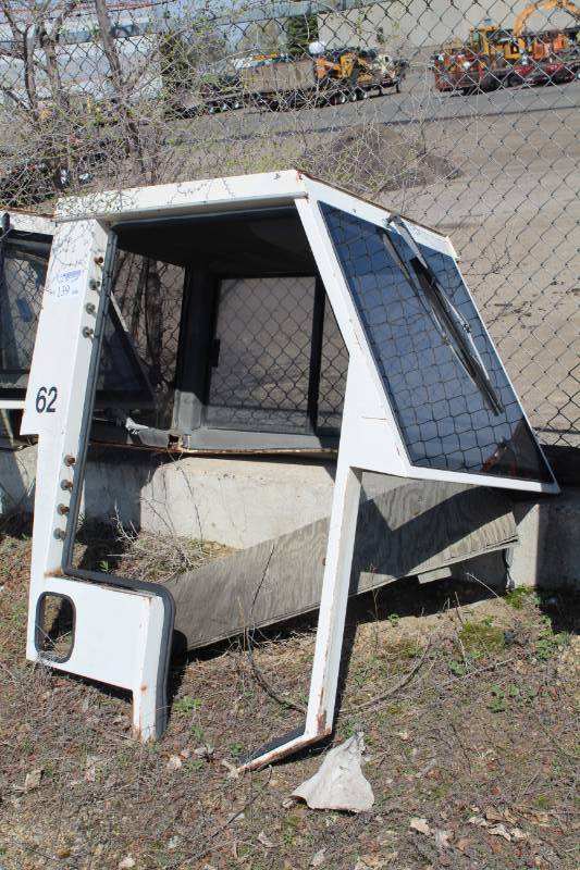 Power Sweeper Hardtop Cover with Glass Windshield