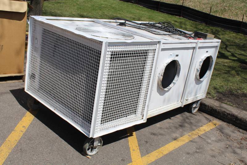Rupp Industries TempAir Temp Cool Portable Rolling Air Conditioning Unit