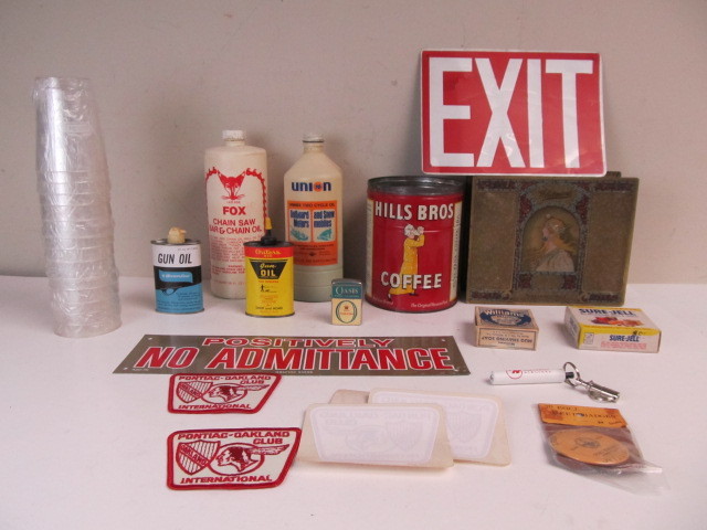 lot 161 image: Group of Vintage Advertising & Tin Signs