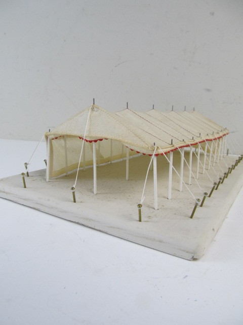 lot 203 image: Original Vintage SALESMAN SAMPLE Circus Tent