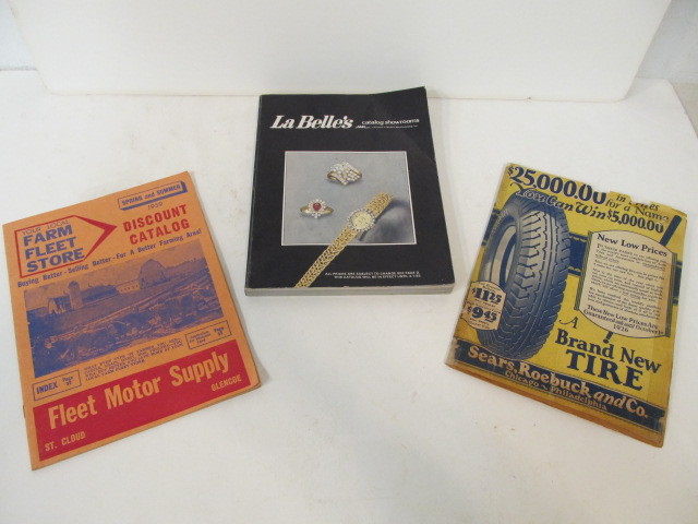 lot 129 image: Group of 3 Vintage Store Catalogs