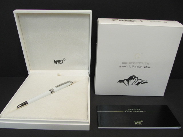 lot 1 image: Montblanc Tribute to the Mont Blanc Meisterstuck Classique Rollerball Pen