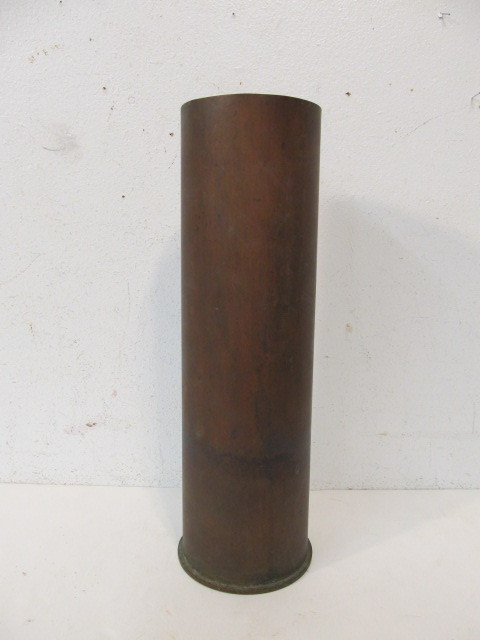 lot 112 image: Large Original 1941 Artillery Shell - 105mm