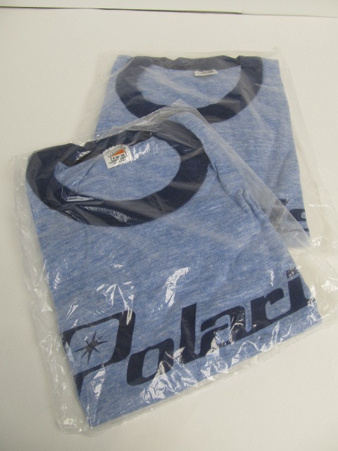 lot 257 image: NOS Vintage 1970s-80s POLARIS T-Shirts - Size S