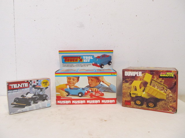 lot 274 image: 3 Vintage NOS Unopened Toy Trucks & Model