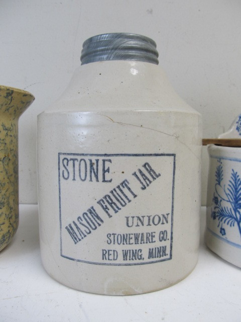 lot 299 image: Group of Antique Stoneware (As Is)