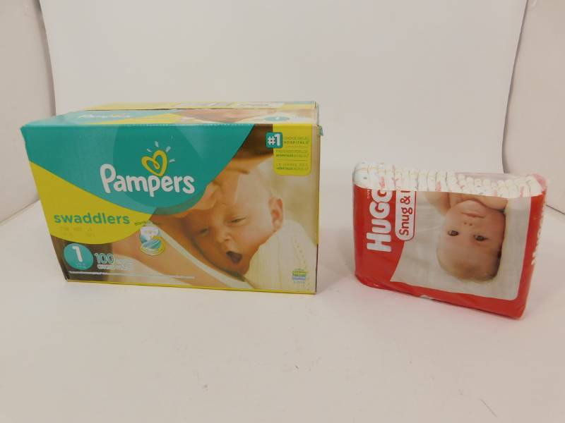 lot 6 image: Unopened Box Of Diapers