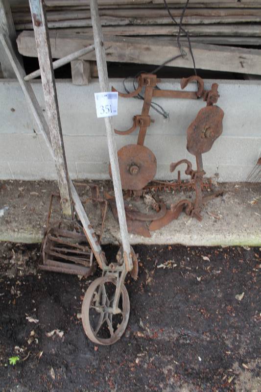 lot 351 image: Old Tools