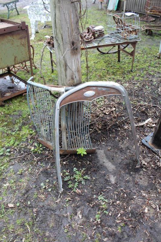 lot 321 image: Lot of (2) Automotive Grill Covers - Ford