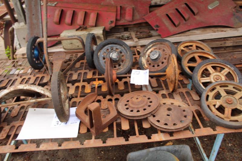 lot 372 image: Old Wheels