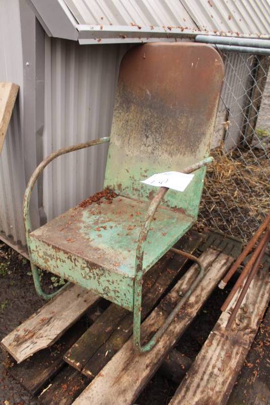 lot 450 image: Metal Chair