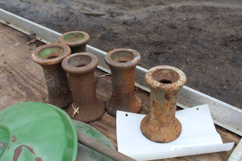 lot 472 image: Lot of (5) Metal Rollers