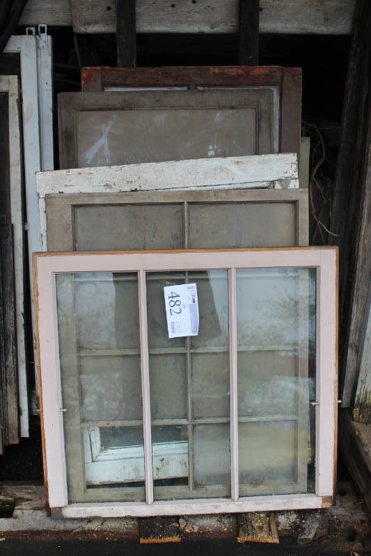 lot 482 image: Lot of (8) House Windows