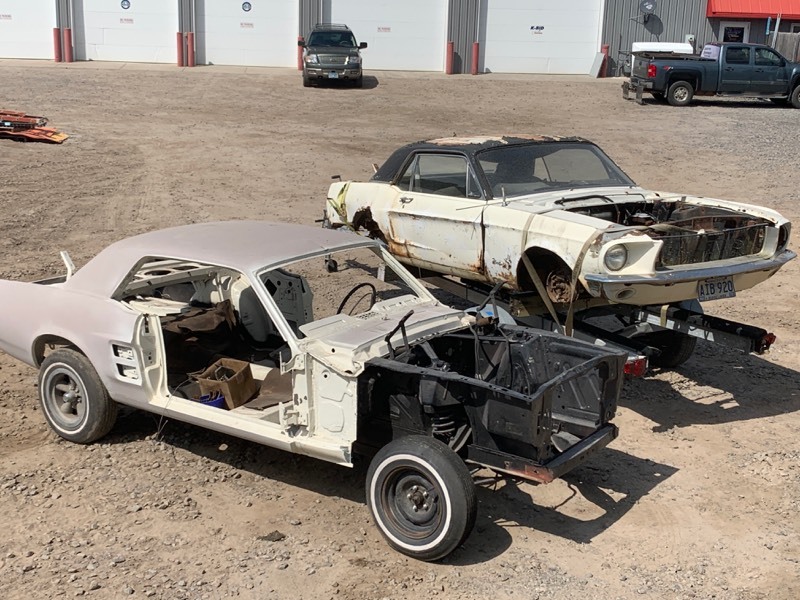 lot 3 image: 1968 Ford Mustang Project