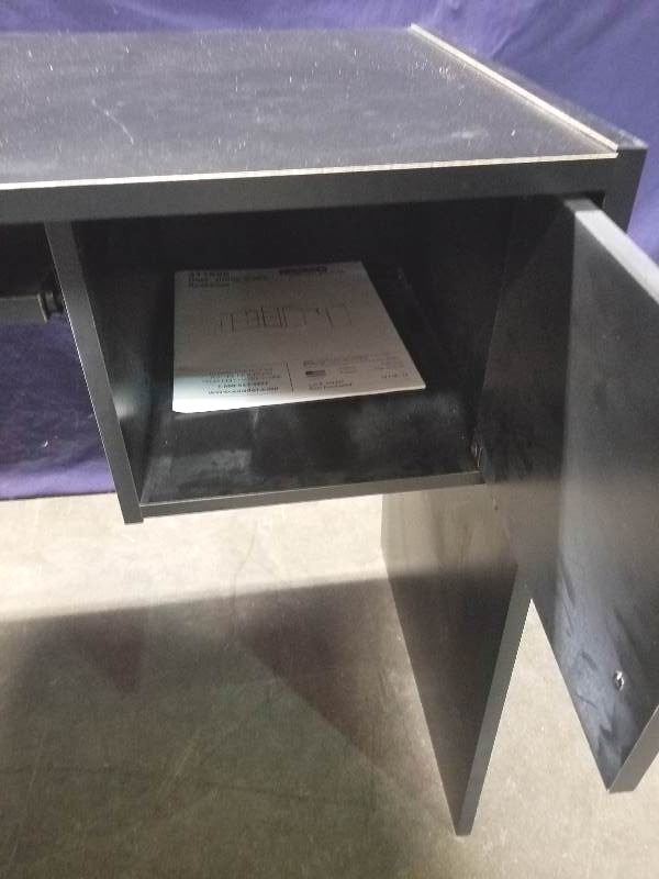 lot 34 image: Black Desk