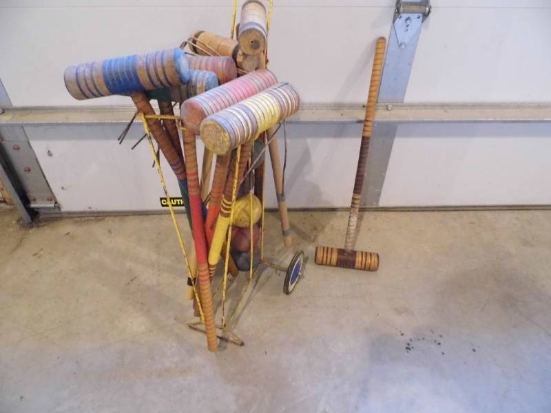 Vintage Croquet Set