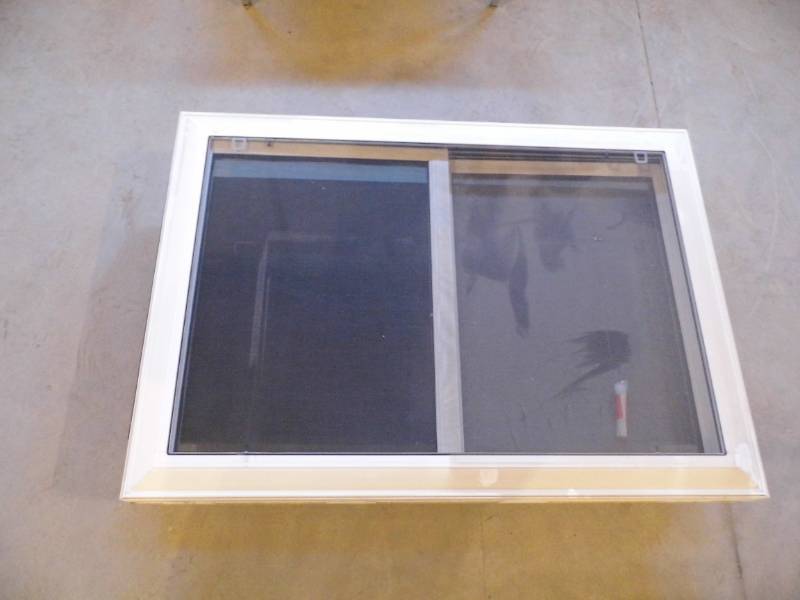 New White Vinyl Window